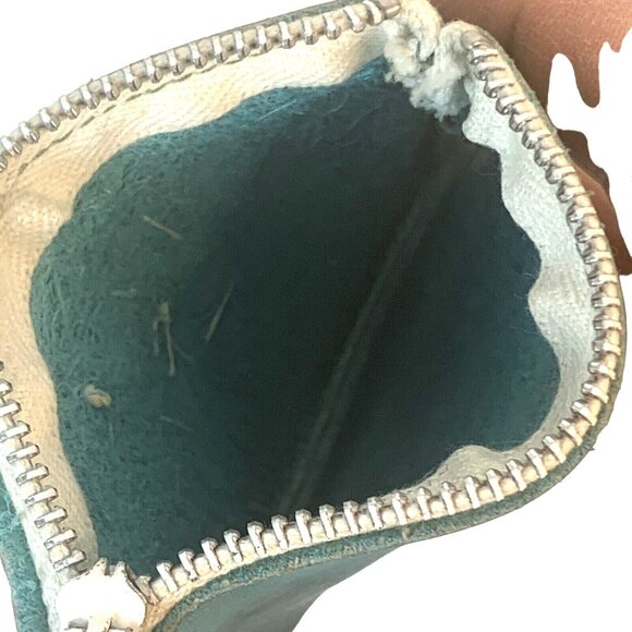 50s VTG Coin purse blue Indian Las Vegas Small Handmade Roadside Souvenir 7390 - Picture 6 of 6
